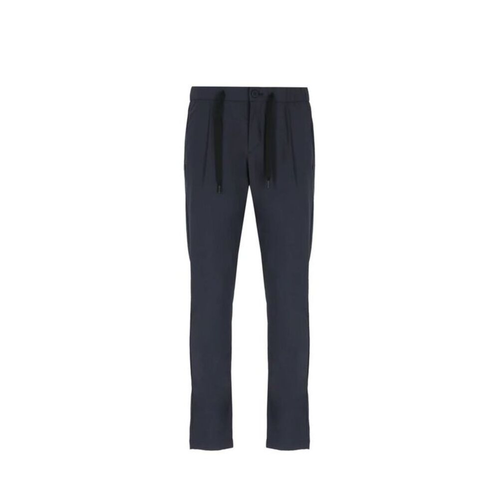 Herno Blue Elastane Casual Men's Pants